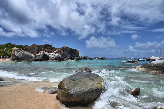 The Baths Beach Virgin Gorda BVI British Virgin Islands