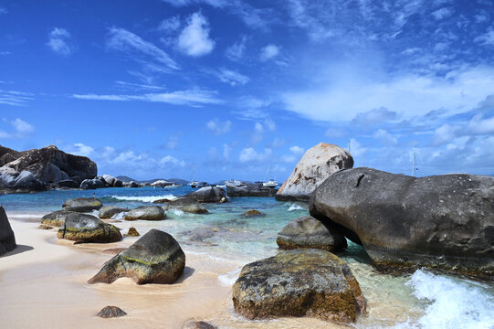 The Baths Beach Virgin Gorda BVI British Virgin Islands