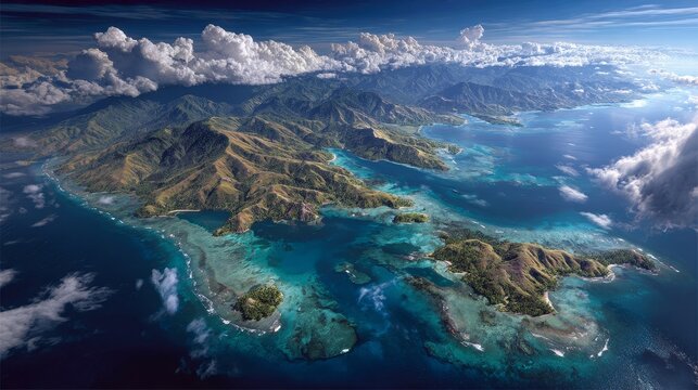 Papua New Guinea is an island country in the southwestern Pacific, occupying the eastern half of New Guinea along with several smaller offshore islands.