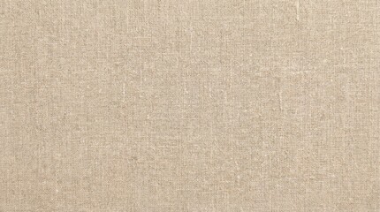 Fototapeta premium A close-up of a tan-colored fabric with a distinct vertical and horizontal weave.