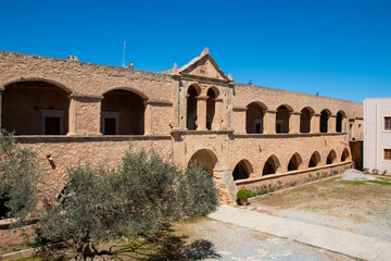 Obraz premium Arkadi Monastery Rethymno Crete (Kreta) Greece