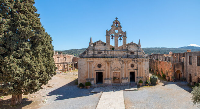 Arkadi Monastery Rethymno Crete (Kreta) Greece
