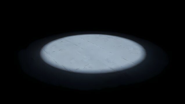 Soft glowing light orb abstract background dark gradient minimalist glow effect
