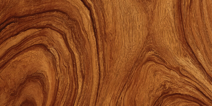 Luxury Olive Wood Texture Background with Elegant Natural Swirls and Deep Brown Organic Grain Patterns for Design. A high-resolution, top-down view of a polished natural wood surface, dark brown swirl