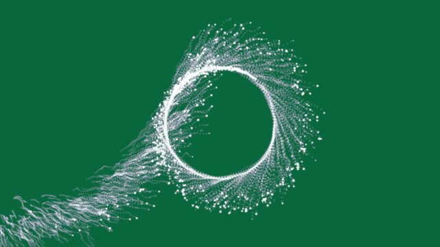 4K Unleash magic particles animation FX, glitter circle trail animation with magic dust and fairy sparkle stars, shimmer particles motion seamless loop,  magic shimmer for logo or intro video