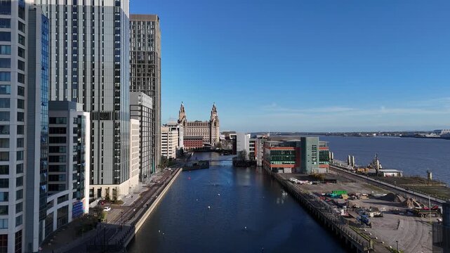 Prince's Dock, Liverpool, England