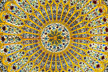 Obraz premium arabic oriental style tile details