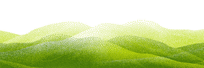 Naklejka premium Aerial farmland geometric fields abstract background.