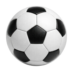 Naklejka premium PNG Classic black white soccer ball