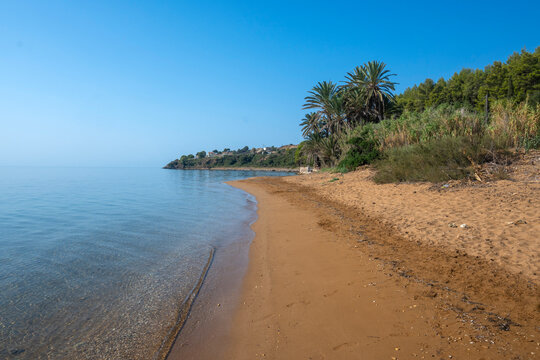 Amazing view of Lepeda Beach, Cephalonia, Greece