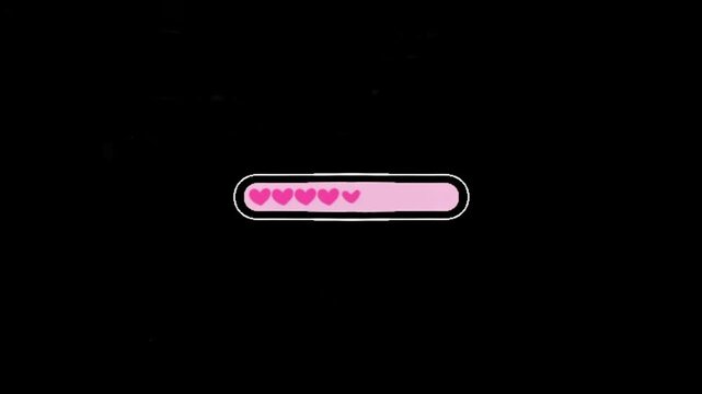 Cute Love Loading 4K Animation