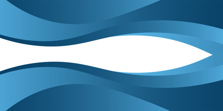 Blue curve line vector background overlap layer paper on white space for text and message design, eps 10 , vector illustration , walpaper
