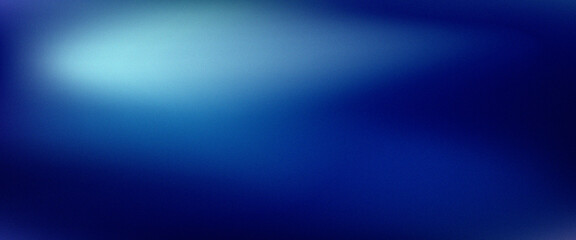 Obraz premium Abstract Deep Blue Background With Subtle Cyan Gradient And Blur Effect