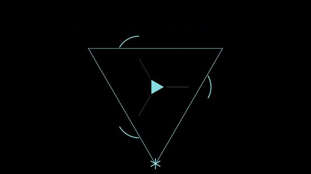 Optimized Predictive HUD Triangular Bio-Hazard Loader: Data Matrix : 4K Alpha