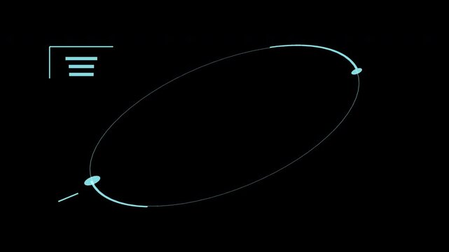 Recursive Predictive HUD Automotive Track Minimap: Tracking Overlay : 4K Alpha