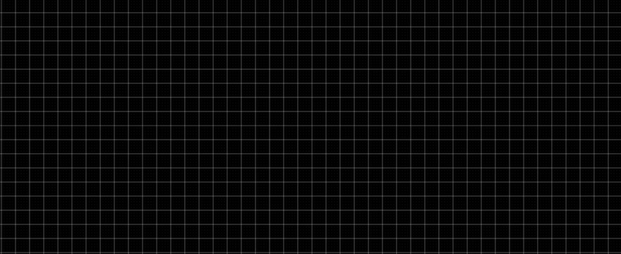 Seamless pattern micro dot cell grid blueprint, black surface. Dense point spacing geometry layout, interface wireframes dashboards planning pages data charts engineering diagrams technology visuals.