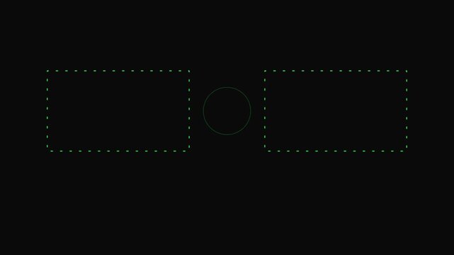 End screen overlay for animation
