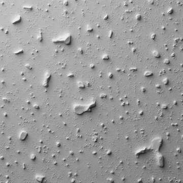White popcorn ceiling macro texture (not seamless tiling)