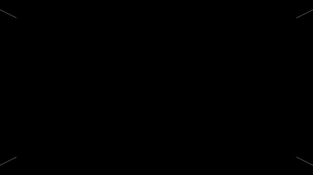 Minimalist abstract x animation