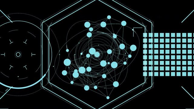 Interstellar Seamless HUD Satellite Trajectory: Master UI Screen : 4K Alpha