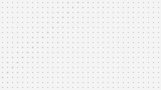 4K Swiss Minimalism Motion Graphic, Abstract Geometric Grid Animation, Industrial Mechanical Plus and Square Pattern, Clean Modern Architectural Backdrop, Minimalist Design
