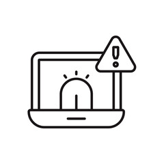 cyber hack icons minimalist flat style design, cyber hack Vector illustration on white background © nok