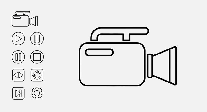 Camera recorder device for video production.