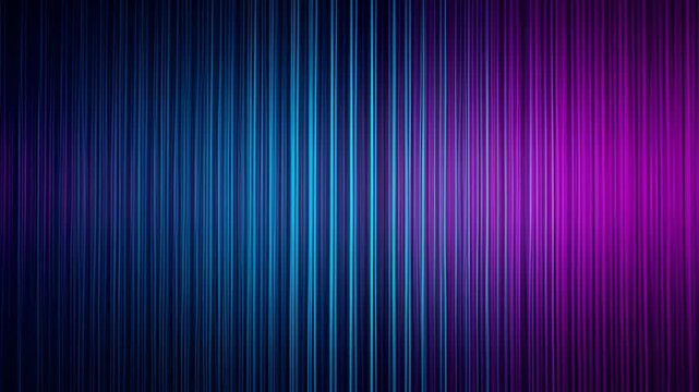 Abstract background with blue and purple vertical light streaks, dark gradient texture, light stripes, magenta glow, vertical lines, modern digital line design