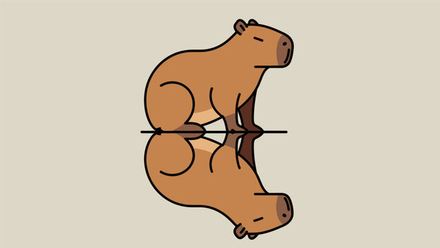 Capybara Rodent Mammal Animal Furry Wildlife.
