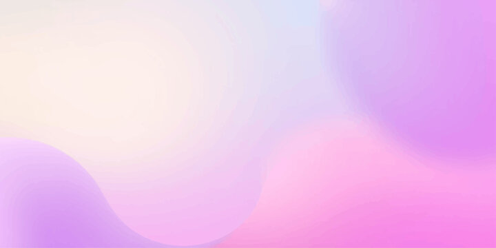An abstract pink and purple background featuring smooth wave curves and light motion lines creates a colorful vector illustration with soft textures for a bright wallpaper design