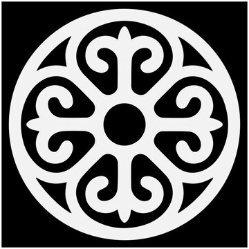 traditional pattern white
