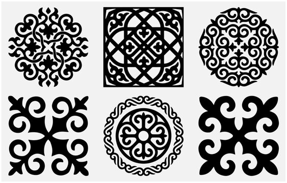 traditional pattern white
