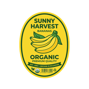 Sunny harvest organic premium quality bananas from ecuador established in 1993 featuring usda certification