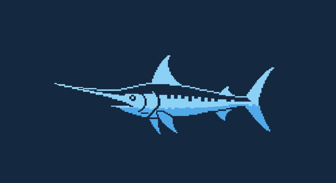 Sailfish Ocean Predator Fish.