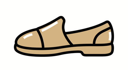 Fototapeta premium Brown Loafers for Women.