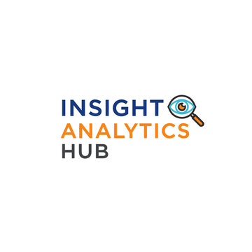 Insight Analytics Hub Logo Design.