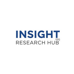 Fototapeta premium Insight Research Hub Logo Design.