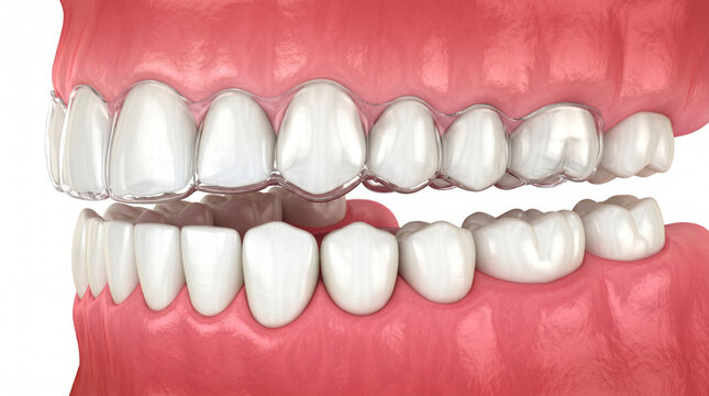 Tratamiento Dental Moderno con F&eacute;rulas Transparentes para Correcci&oacute;n de la Mordida