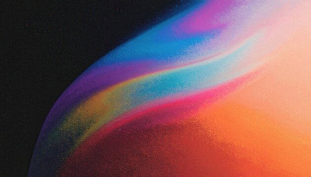 Remolino de gradiente abstracto con colores c&oacute;smicos vibrantes y textura fluida din&aacute;mica