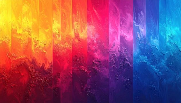 Fundo de gradiente abstrato com redemoinhos coloridos vibrantes e efeito l&iacute;quido para arte digital