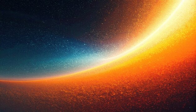Kosmischer abstrakter Hintergrund mit lebendigem Farbverlauf f&uuml;r digitale Energieprojekte