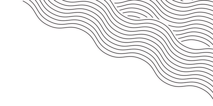 Blue water wave line pattern background. Vector illustration. Japanese style concept.