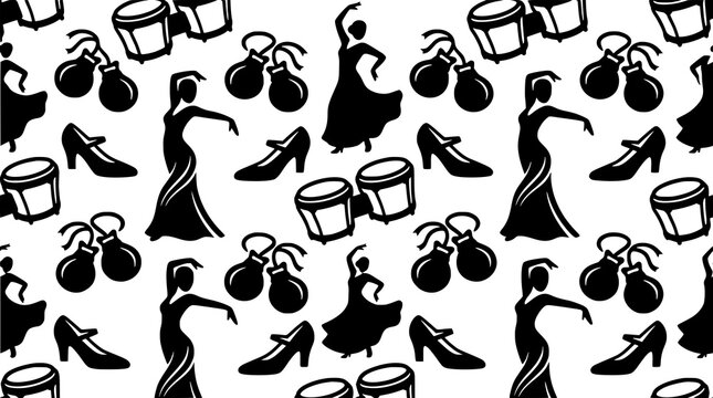 Flamenco Dancer Pattern