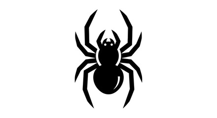 Black Silhouette of a Spider. © Andiabdul
