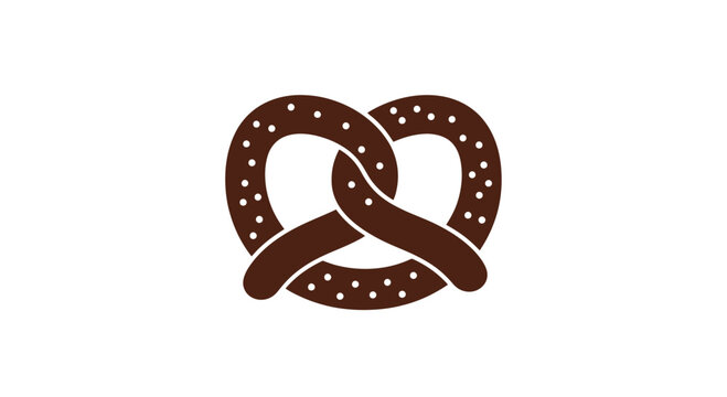 Illustration of a Salted Pretzel.