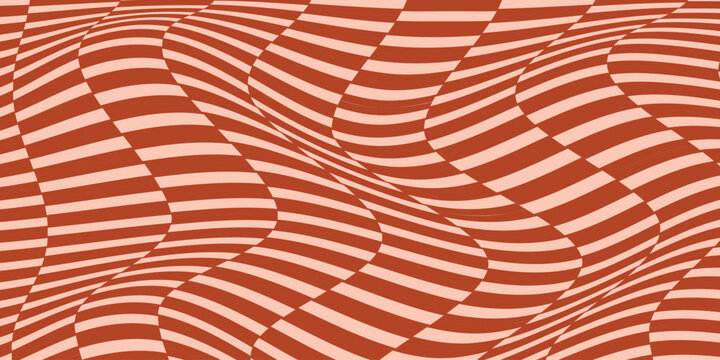 simple rust irregular line wave pattern art for banner poster background.