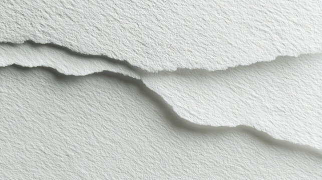 Torn Paper Texture: Close-up shot of torn paper showing a textured surface, showcasing the detail and tactility of the material.