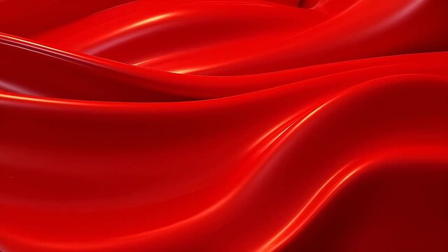 Digital red metal curve abstract background