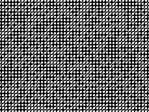 abstract pattern with dots, generative computational art illustration