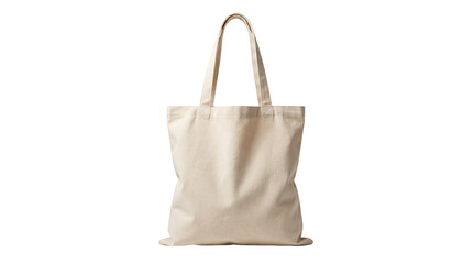 Blank canvas tote bag for eco friendly shopping